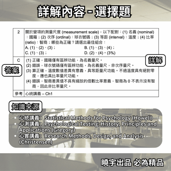東吳4 【考古題】東吳大學 - 心理所 - 臨床組 & 諮商組